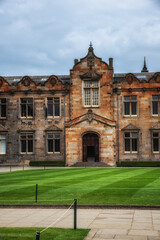 Lower College Hall and St Salvatores College, St Andrews University, Fife, Scotland.