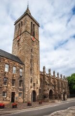 Clock Tower of St Salvator's Chapel, St Andrews University.
