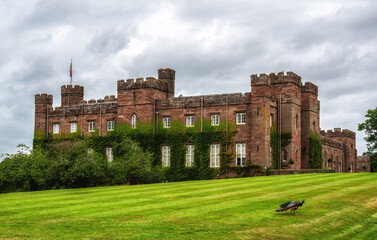 Historical Scone Palace in Scotland