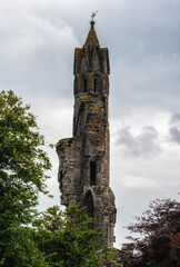 St. Andrews Cathedral. the ruins of St Andrews medieval cathedral, St Andrews, Fife, Scotland