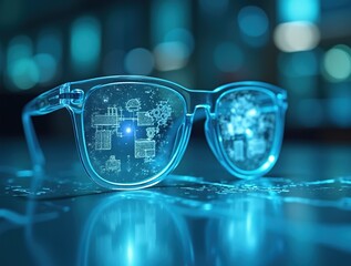 Glasses technological with artificial intelligence in medicine