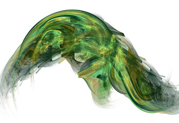 Crazy mystical coloured light effects. Incredible combinations of abstract light lines