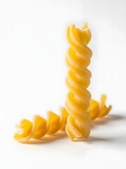 Intertwined Gemelli pasta
