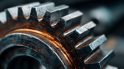 Detailed metallic cogwheel texture technology concept pictures