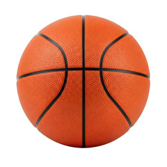 High-quality basketball png isolated on transparent background