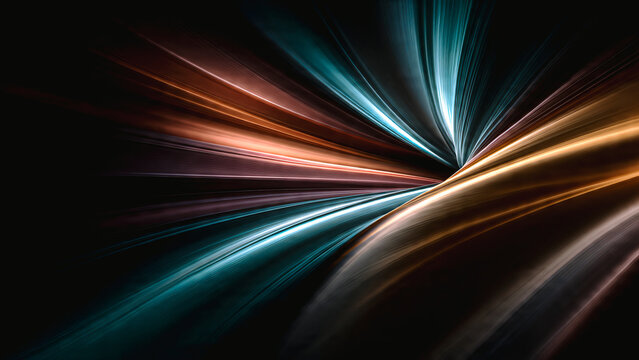 Papier peint abstrait lumineux