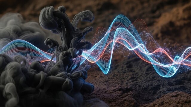 Vibrant Quantum Waveforms Emergence Amidst Dark Interstellar Environment