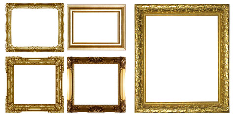 gold picture frame