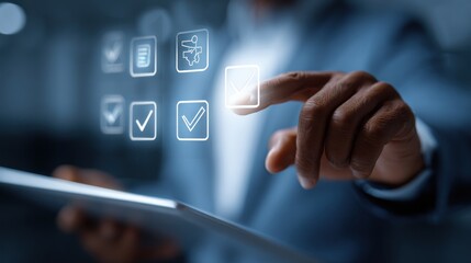 Choosing digital options transparent background