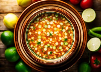 Traditional Soup Dish for Restaurant Branding and Food Marketing Campaigns