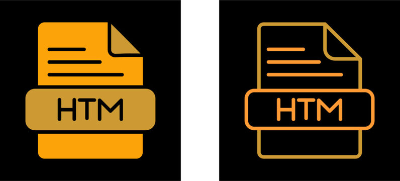 HTM Vector Icon