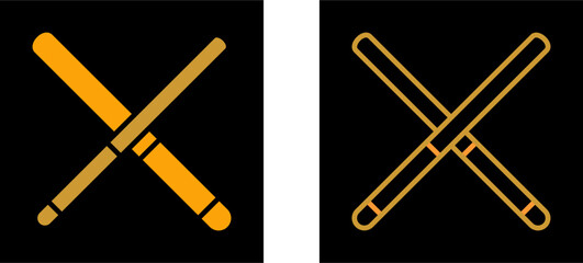 Pool Cue Vector Icon