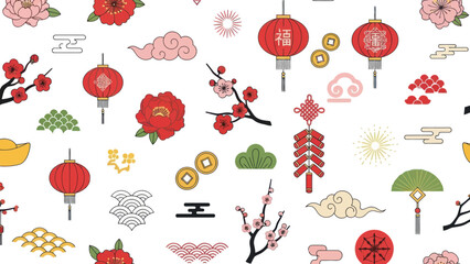 Chinese New Year Icons and Symbols 4.