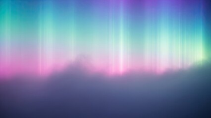 Vivid Aurora Borealis Display with Bright Yo-yo Colors Over a Dark Night Sky