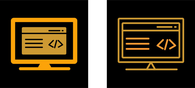 Clean Code Vector Icon