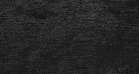 Dark Black Wood Texture