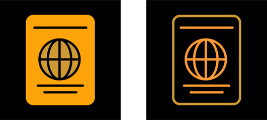 Passport Vector Icon