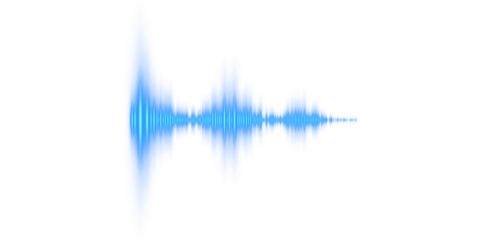 Abstract sound wave PNG overlay with soft gradient lines, creating a dynamic visual effect for design projects, enhancing digital artwork and presentations
