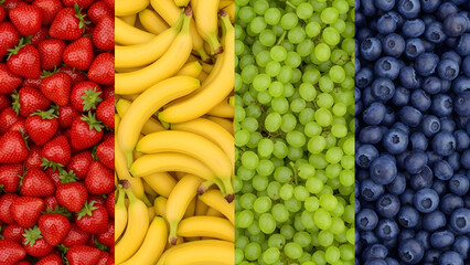A Colorful Fruit Selection