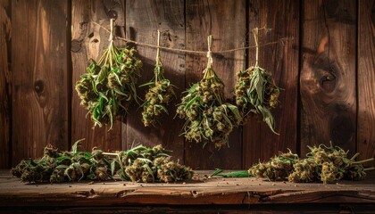 old wooden fence with green grass