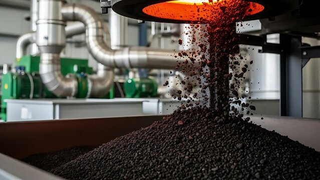 Organic Waste to Biochar Conversion in Controlled Pyrolysis for Sustainable Land Restoration.