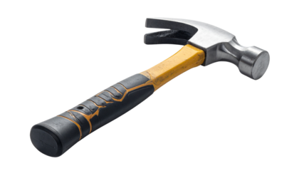 a hammer isolated on transparent background, labour day icon