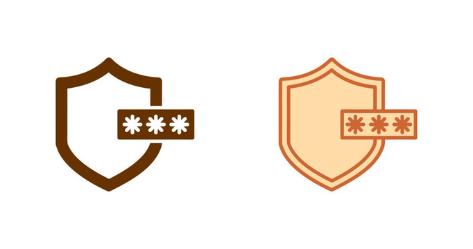 Secure Code Vector Icon