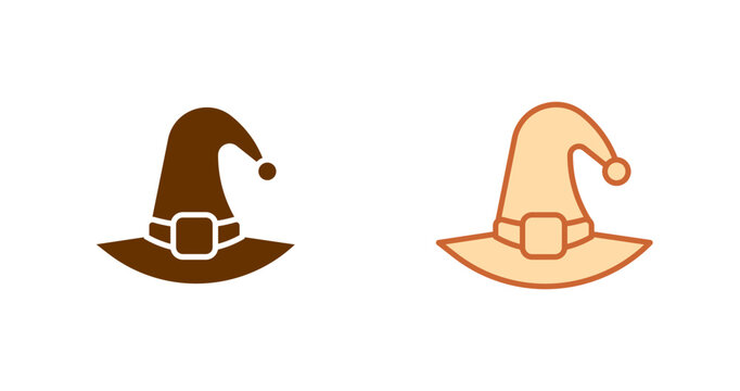 Witch Hat Vector Icon