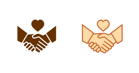 Holding Hands Vector Icon