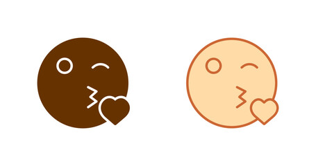 Love Emoji Vector Icon