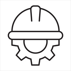 Engineering icon outline vector