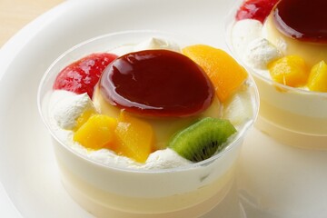 プリンアラモード