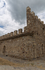 Naklejka premium Genoese fortress, Sudak, Crimea, Russia, 22.06.2025