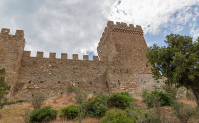 Genoese fortress, Sudak, Crimea, Russia, 22.06.2025