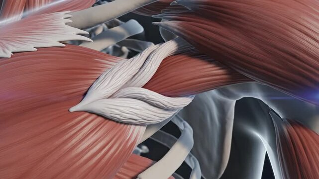 Anatomical Animation: Pectoralis Major Tendon and Shoulder Joint