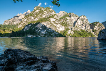 Lake Braies, Alps, Dolomites, Italy  © Tomasz Warszewski