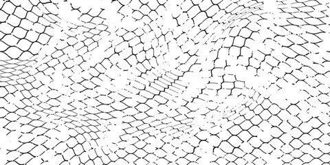 PrintMesh texture for fishing nets. Seamless pattern for sportswear or soccer goal, volleyball net, basketball © moh