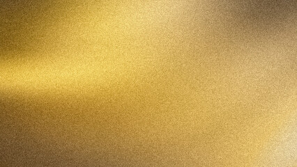Fototapeta premium Abstract grainy 4K background with luxury blurred transitions of gold, yellow, ochre, and brown hues. Elegant metallic textured wallpaper for premium designs