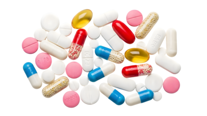 Collection of various prescription pills