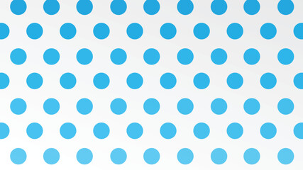 Blue Polka Dot Seamless Pattern Background.