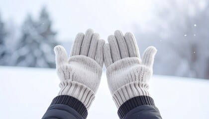 ニュートラルカラーのニット手袋を着用した手元のみを切り取った冬のミニマルシーン。
顔や個人を特定できる要素を排除し、商用利用に配慮した安全な構図です。
拡散光の冬光とクリーンな背景が、静かで信頼感のある印象を演出。
金融、保険、アパレル、冬季キャンペーン広告に適したビジュアル素材です。