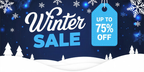 Winter sale up to 75% off