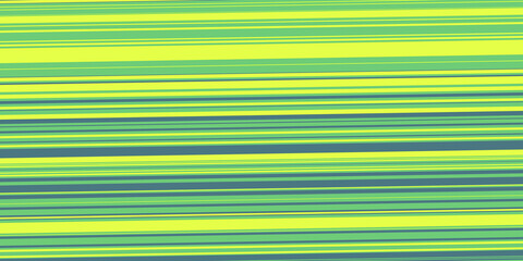 Obraz premium Horizontal Stripes in Green, Yellow, and Blue lines