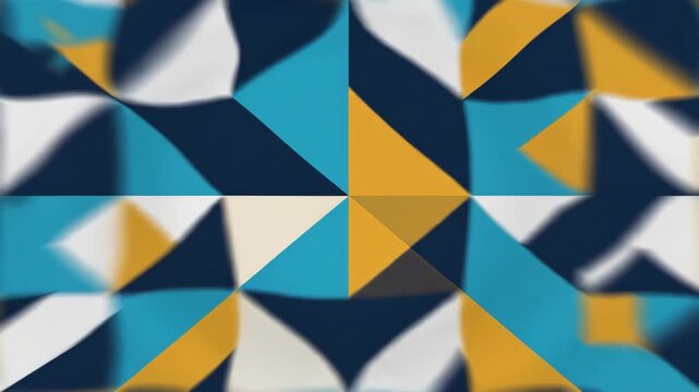 Vibrant geometric pattern featuring sharp angles, bold lines, and dynamic shapes in a colorful palette for contemporary graphic design and creative backgrounds.