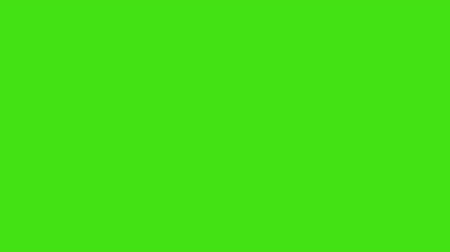 Subscribe to Subscribed Button Click Animation with Hand Cursor on Green Screen Background