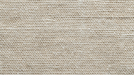 Macro View of a Cream Colored Woven Textile Surface