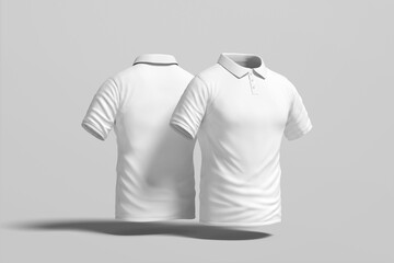 Polo Shirt Blank Mockup