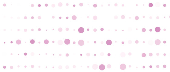 seamless pattern with pink color  circles