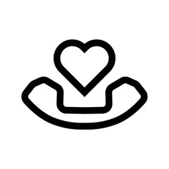 Phone Heart Icon
