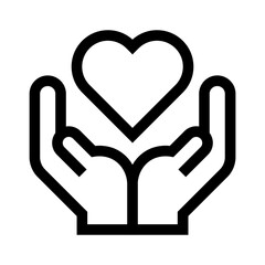 Hand Heart Icon